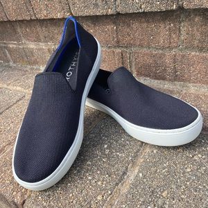 Rothy’s size 7 Black slip on sneakers EUC